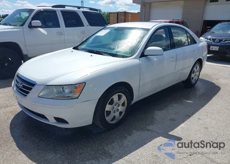 2010 Hyundai Sonata Gls z USA, uszkodzony, nr VIN 5NPET4AC7AH603433